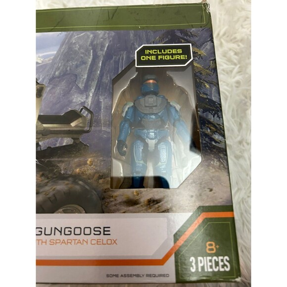 New Halo Gungoose with Spartan Celox 3 pieces Action Toy - Picture 6 of 6